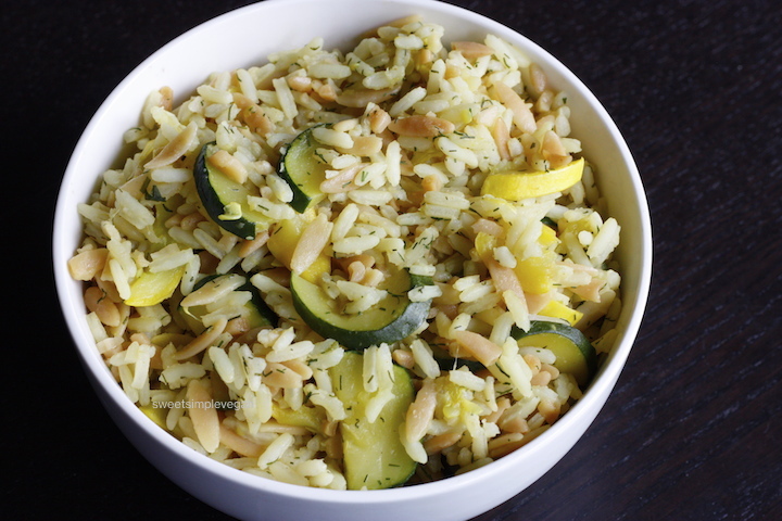 Summer Squash Pilaf