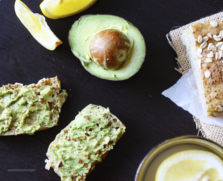 Leftover Lentil Sandwich Bread + Avocado Toast