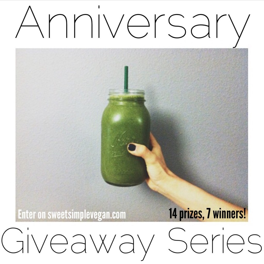 Sweetsimplevegan.com ANNIVERSARY GIVEAWAY SERIES // Coco Jack, SSV Merchandise & Vegan Recipe Ebook