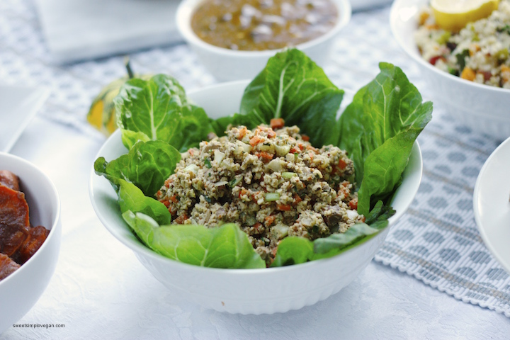 Raw Vegan Thanksgiving Stuffing