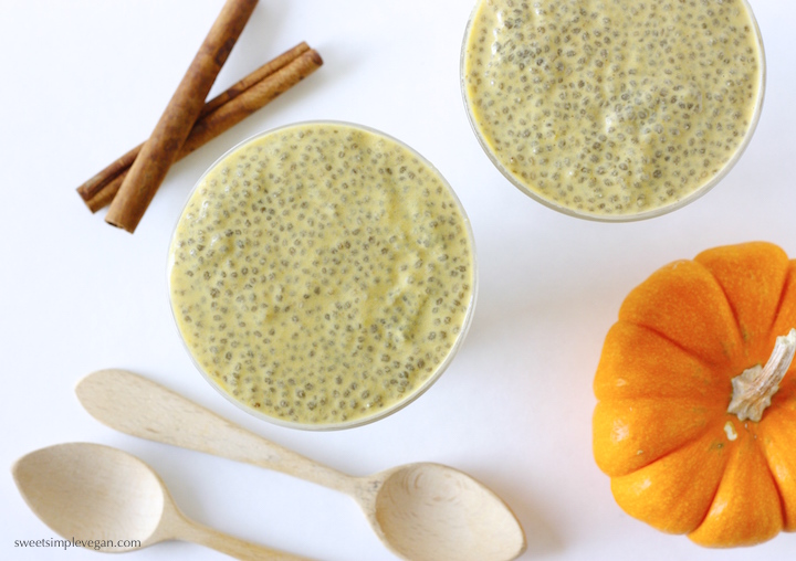 Sweet Pumpkin Chia Pudding