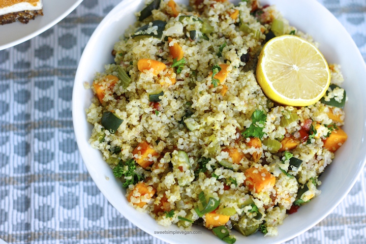 quinoa stuffing