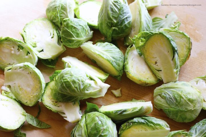 Roasted Brussels Sprouts w: Orange Maple Glaze and Thyme Roasted Cranberries