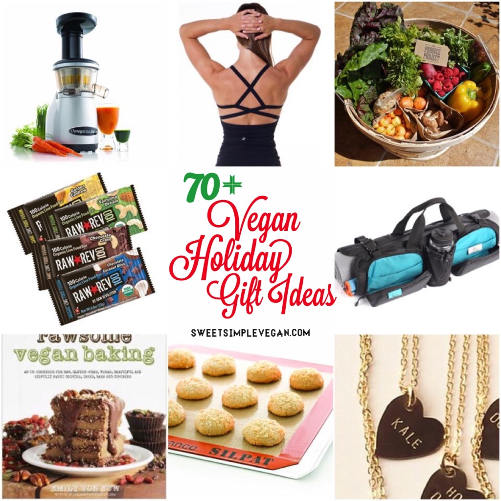 70+ Healthy Vegan Holiday Gift Ideas 2014