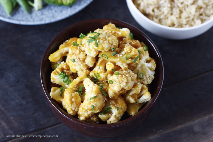 Chinese Orange Cauliflower (hclf, raw option)